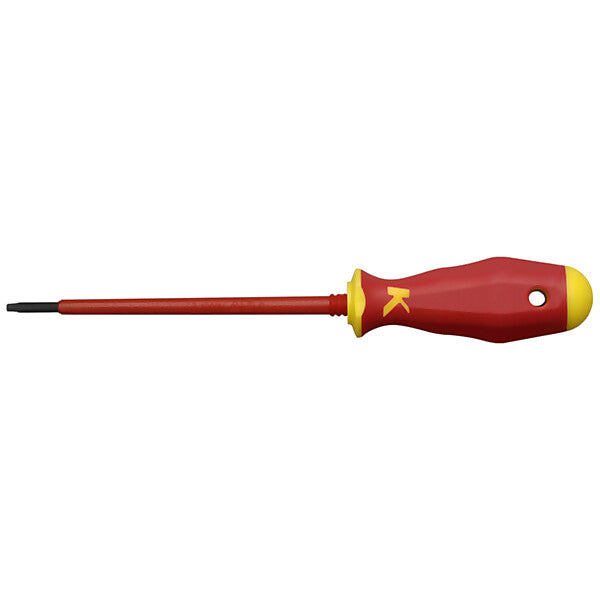 Klauke VDE-Schraubendreher 6-rund 100mm, TX10, iso. KL150TX10IS